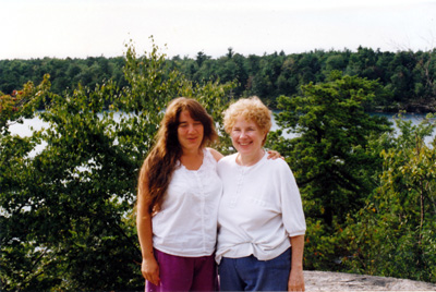 Meg and Liz at Awostin